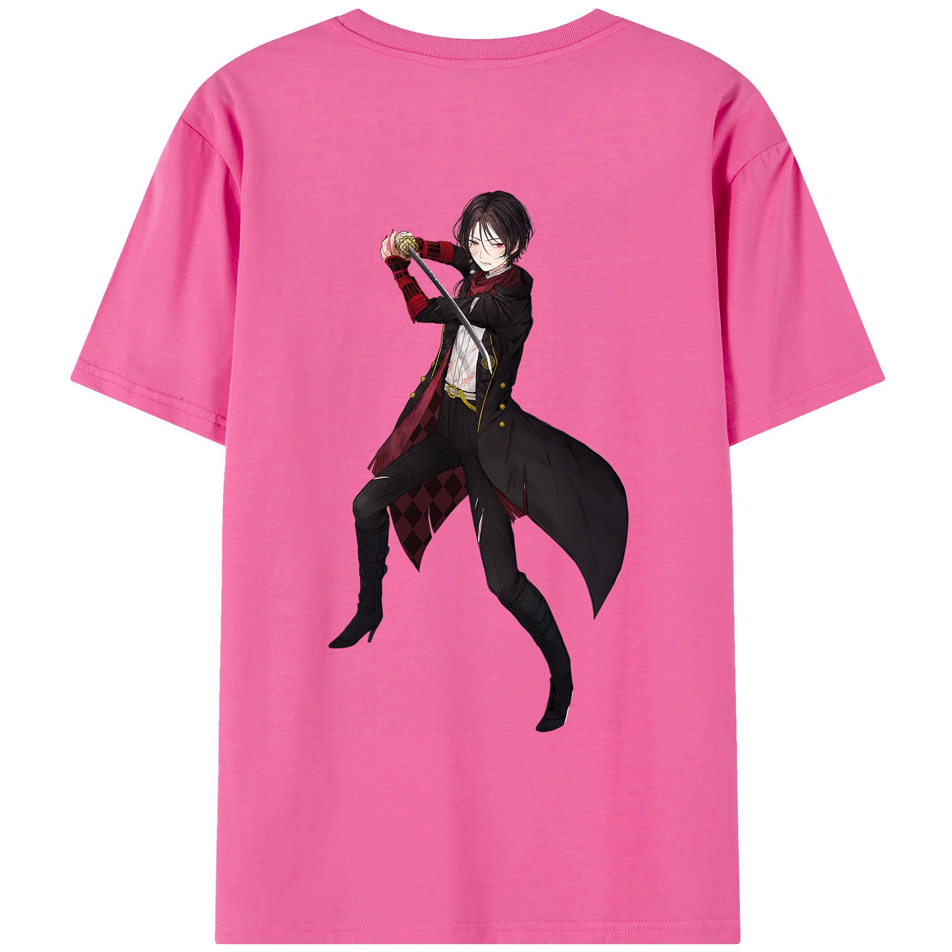 （画像用） 刀剣乱舞 Touken Ranbu レディース半袖Tシャツ(バックプリント)